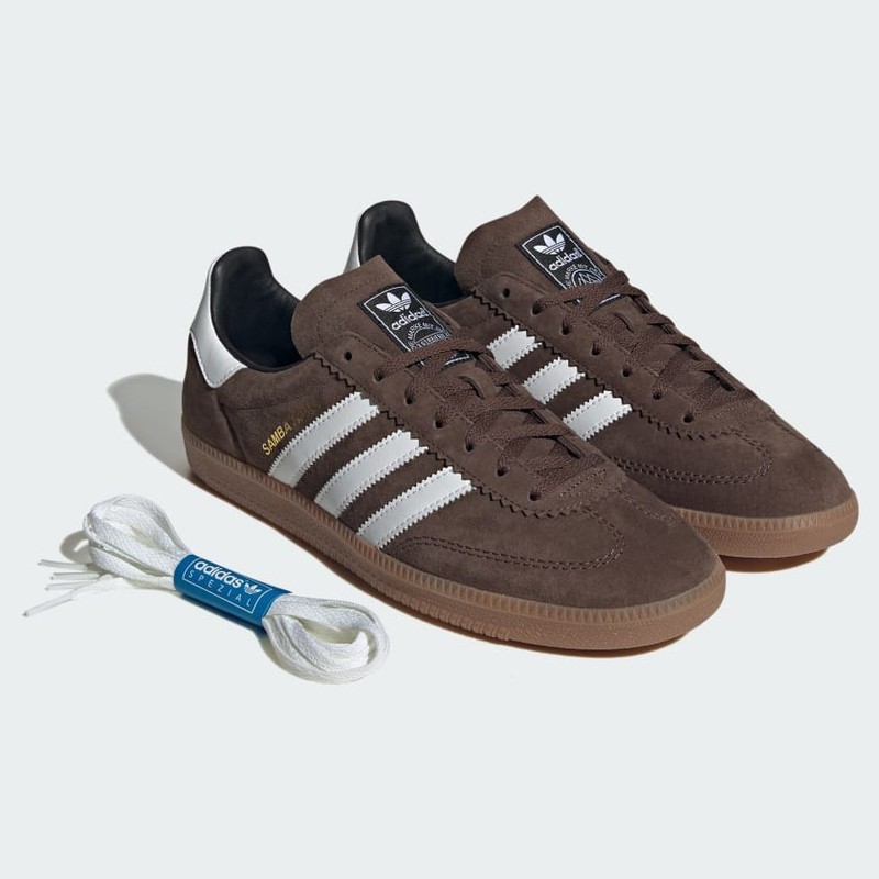 靴 adidas samba deco SPZL brown 27.5 adidas Samba Deco SPZL Brown Men's - IF5739 - US